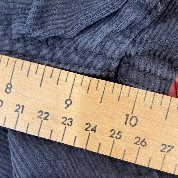 Boys size 14 Dark Gray Corduroy Pants - light FADE at knees - Picture 12 of 14